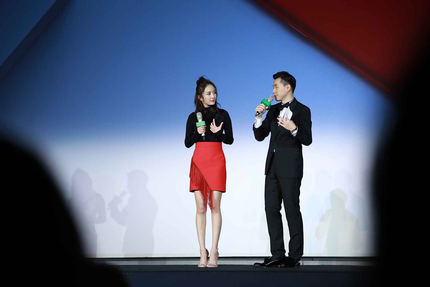 【190张/2.68G】杨幂/范冰冰 公益礼采访现场