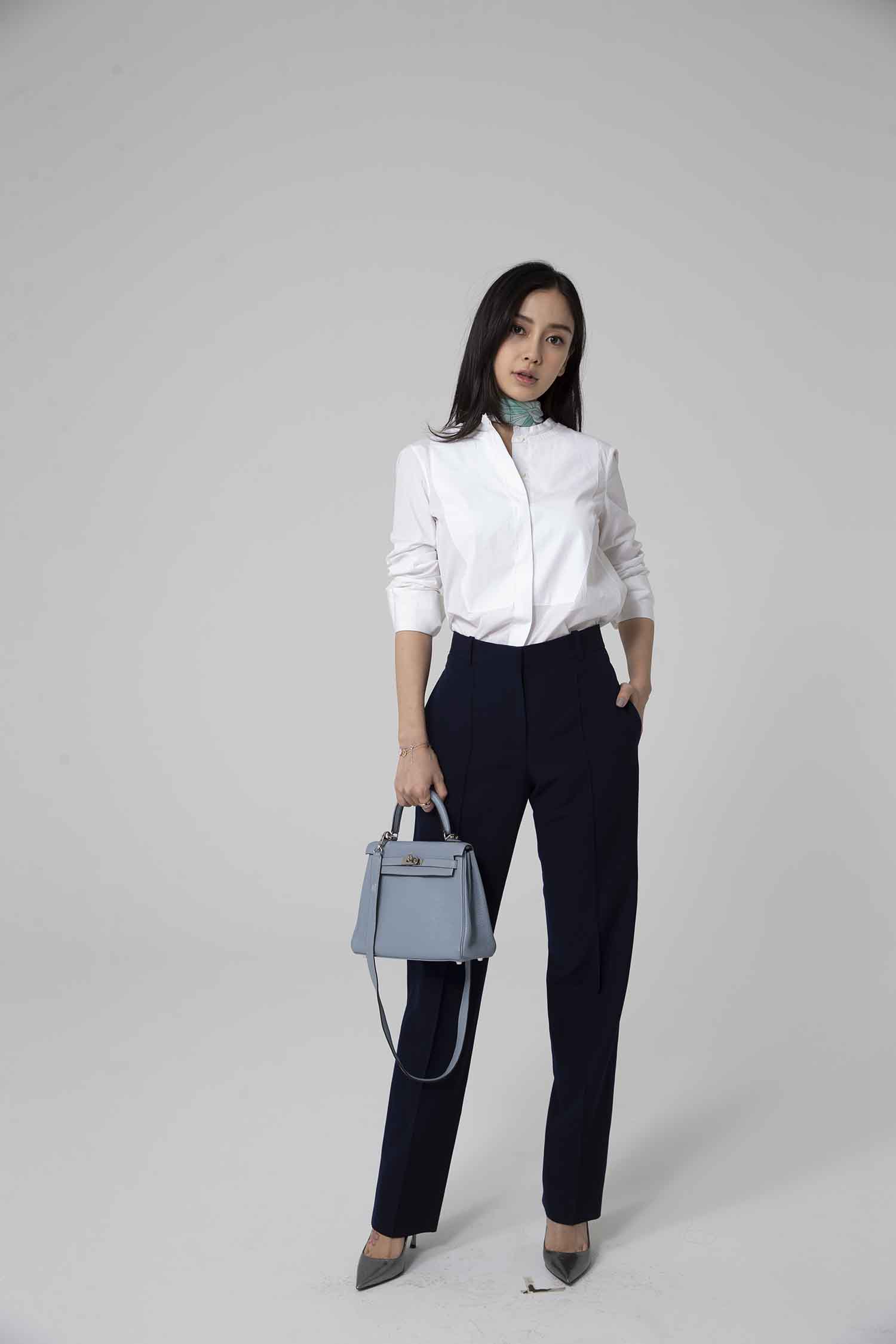 【CR2原图 21张/449M】杨颖 白衬衫