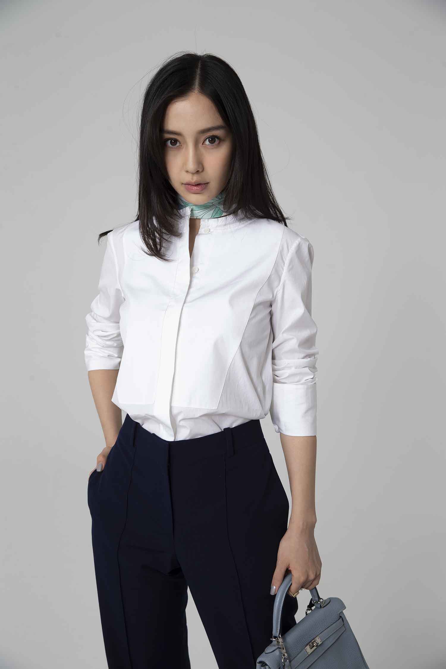 【CR2原图 21张/449M】杨颖 白衬衫