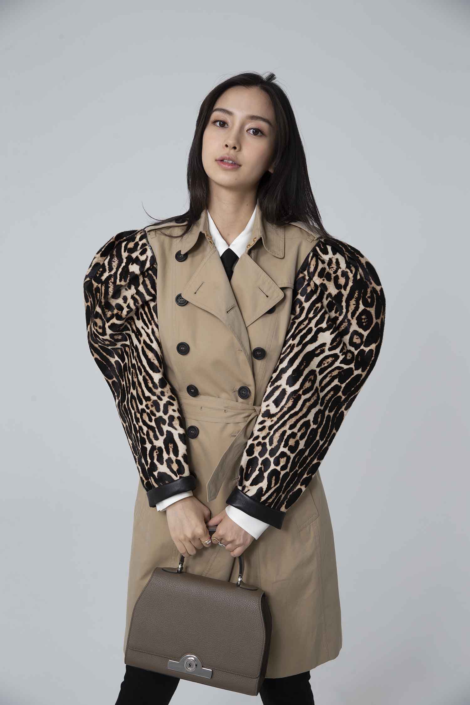 【CR2原图 31张/681M】杨颖 蓬蓬袖大衣