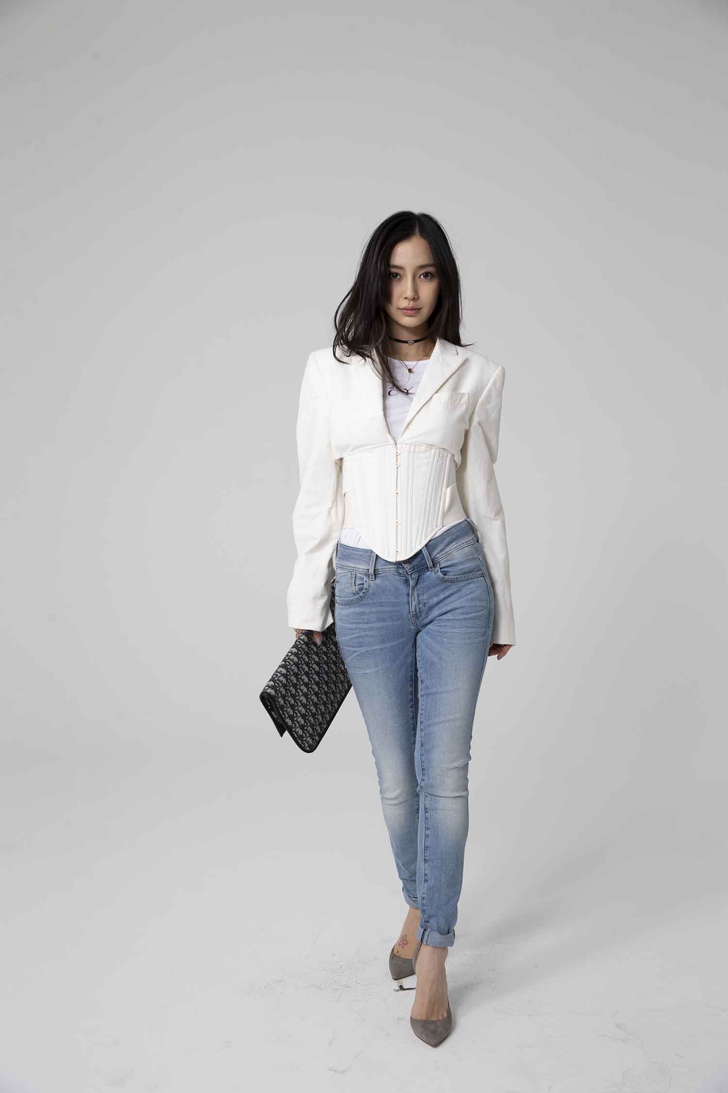 【CR2原图 18张/408M】杨颖 束腰西装