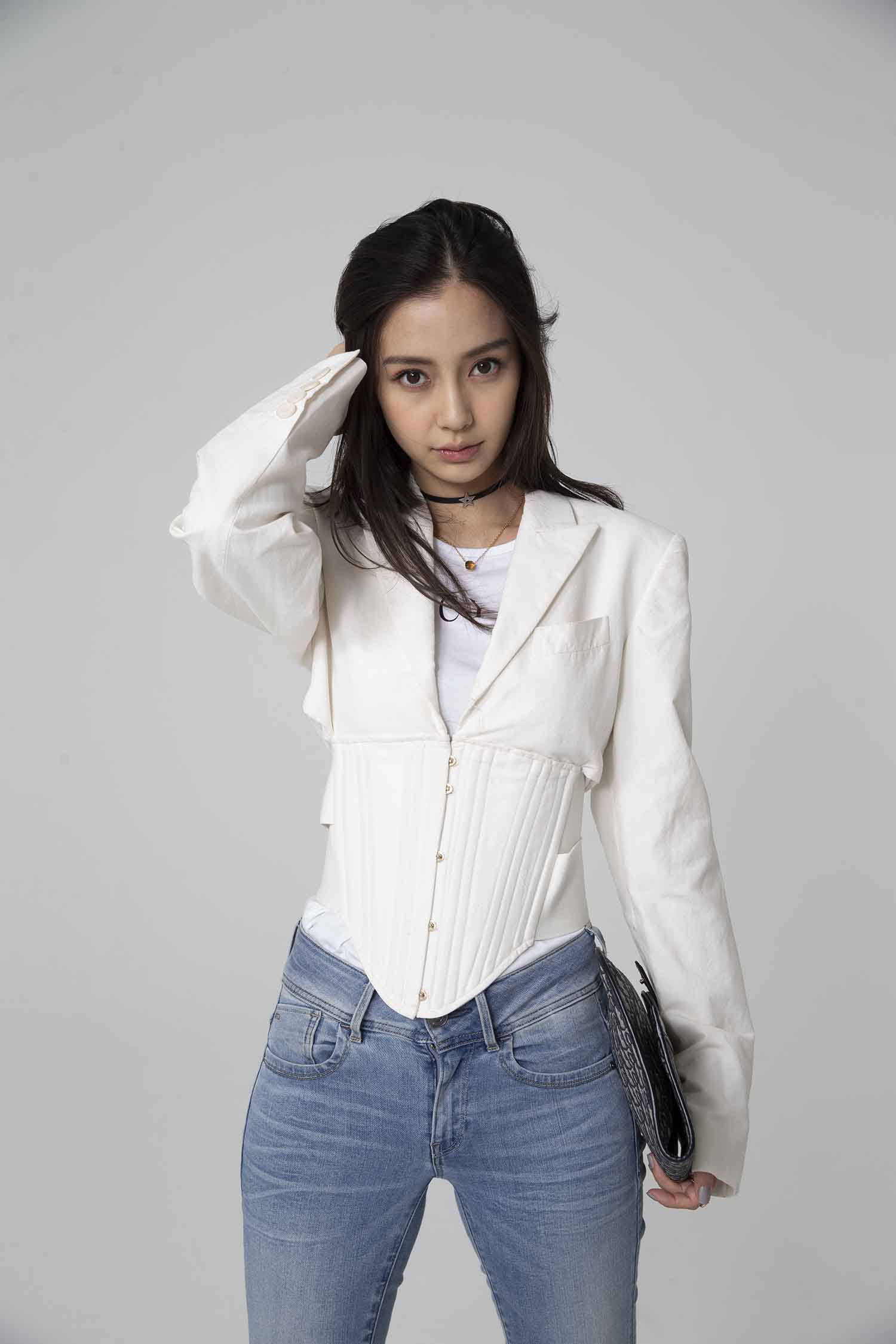 【CR2原图 18张/408M】杨颖 束腰西装