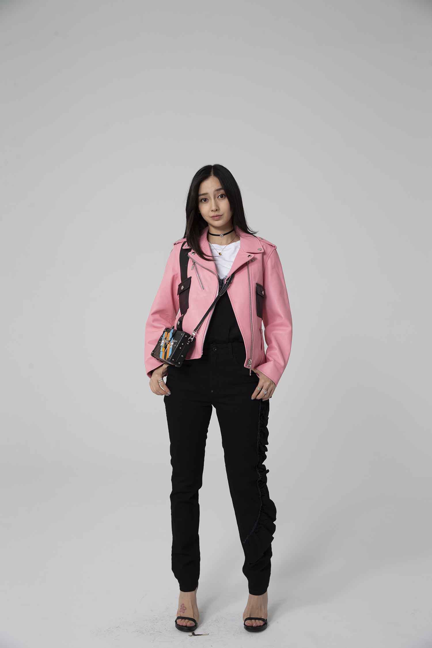 【CR2原图 37张/805M】杨颖 红色皮衣