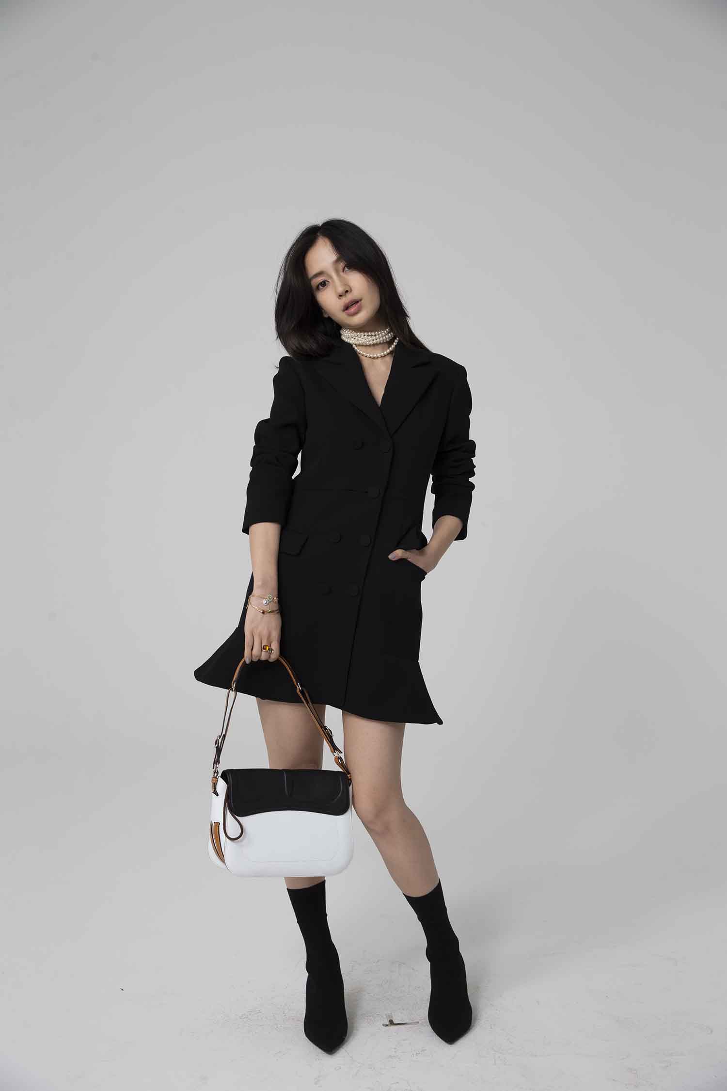 【CR2原图 21张/442M】杨颖 黑色裙子