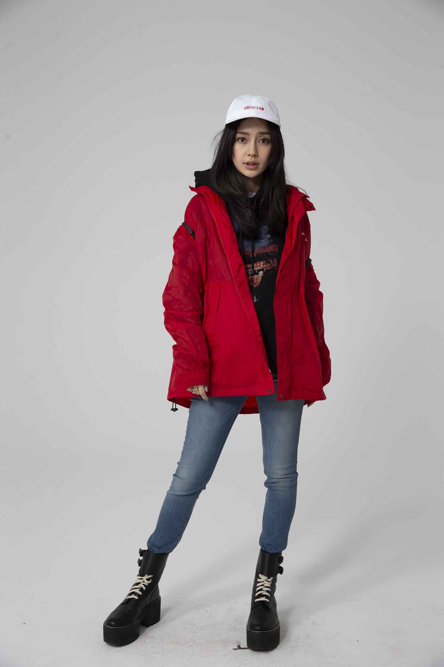 【CR2原图 29张/621M】杨颖 红色冲锋衣