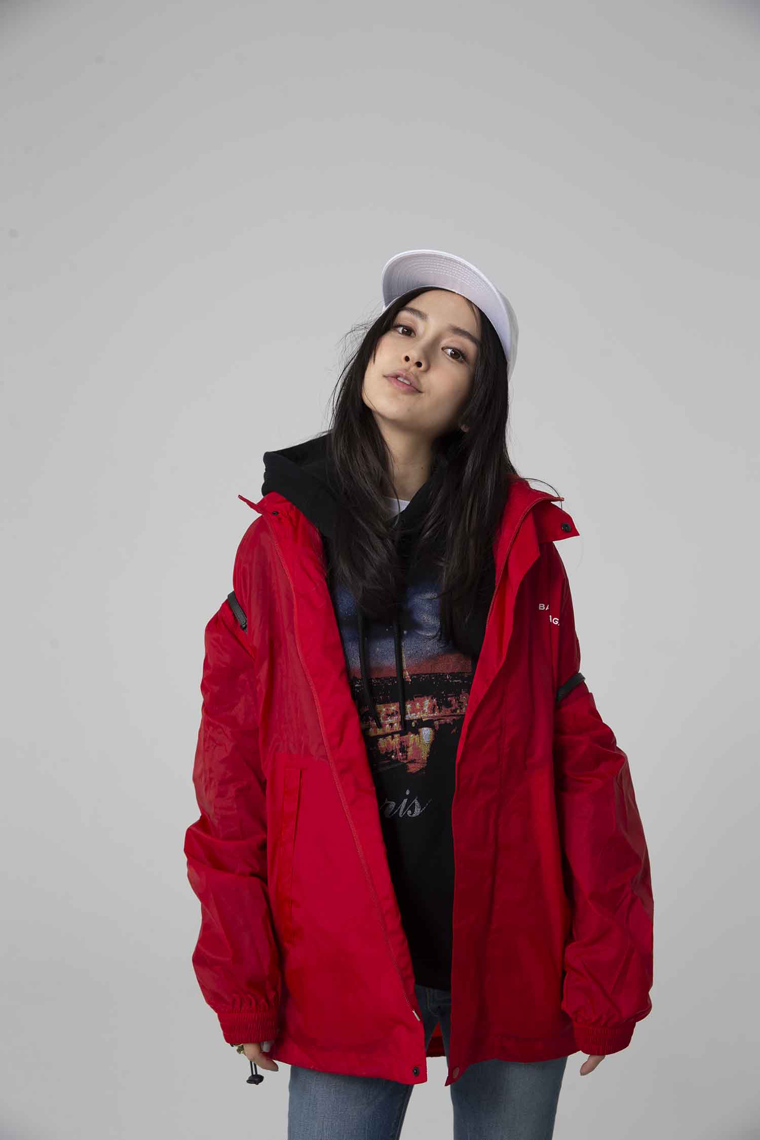 【CR2原图 29张/621M】杨颖 红色冲锋衣