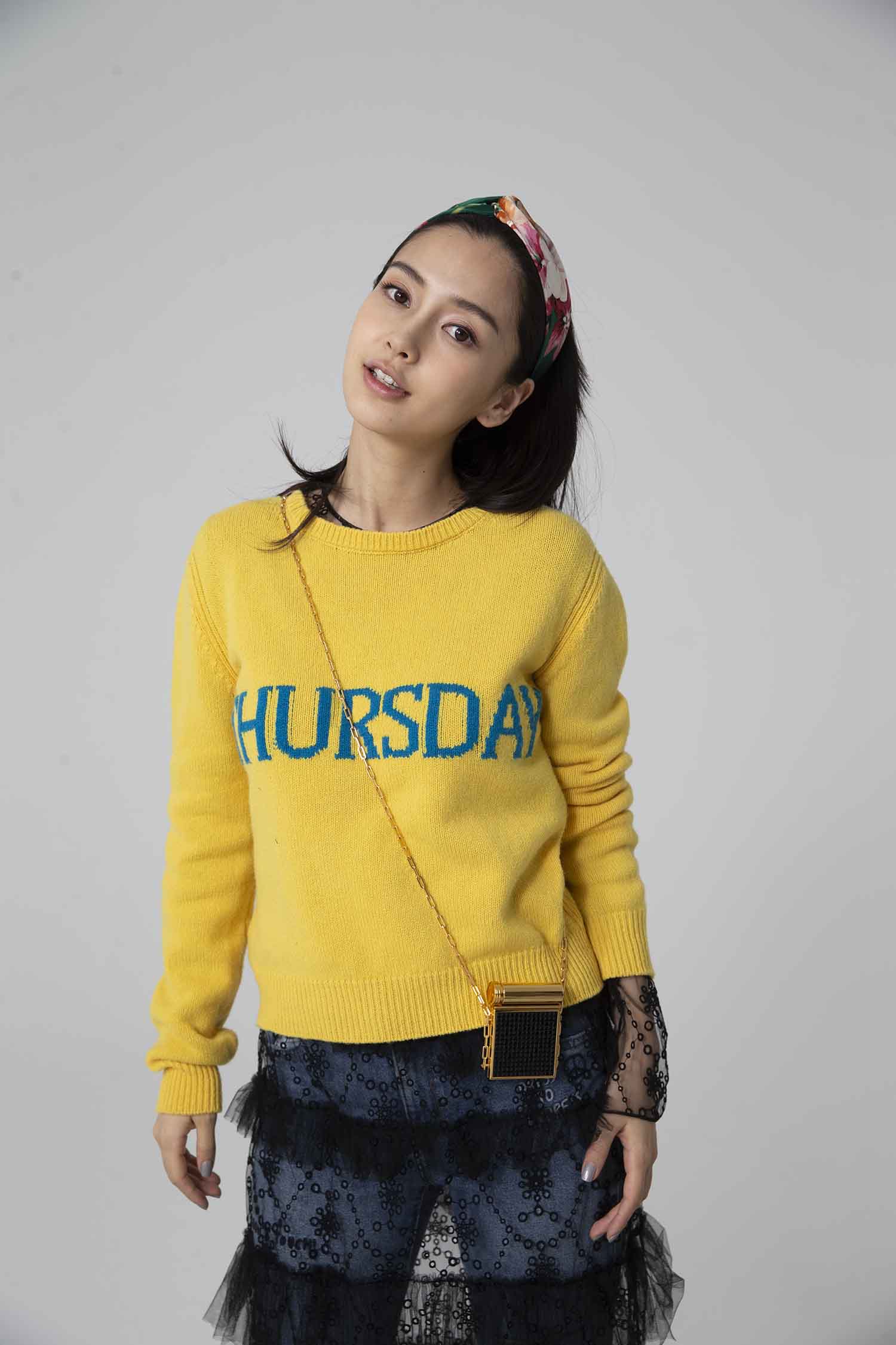 【CR2原图 33张/749M】杨颖 黄色毛衣