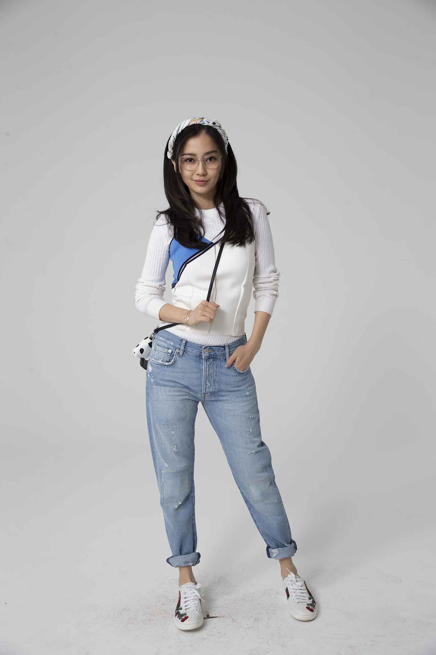 【CR2原图 37张/792M】杨颖 白色毛衣