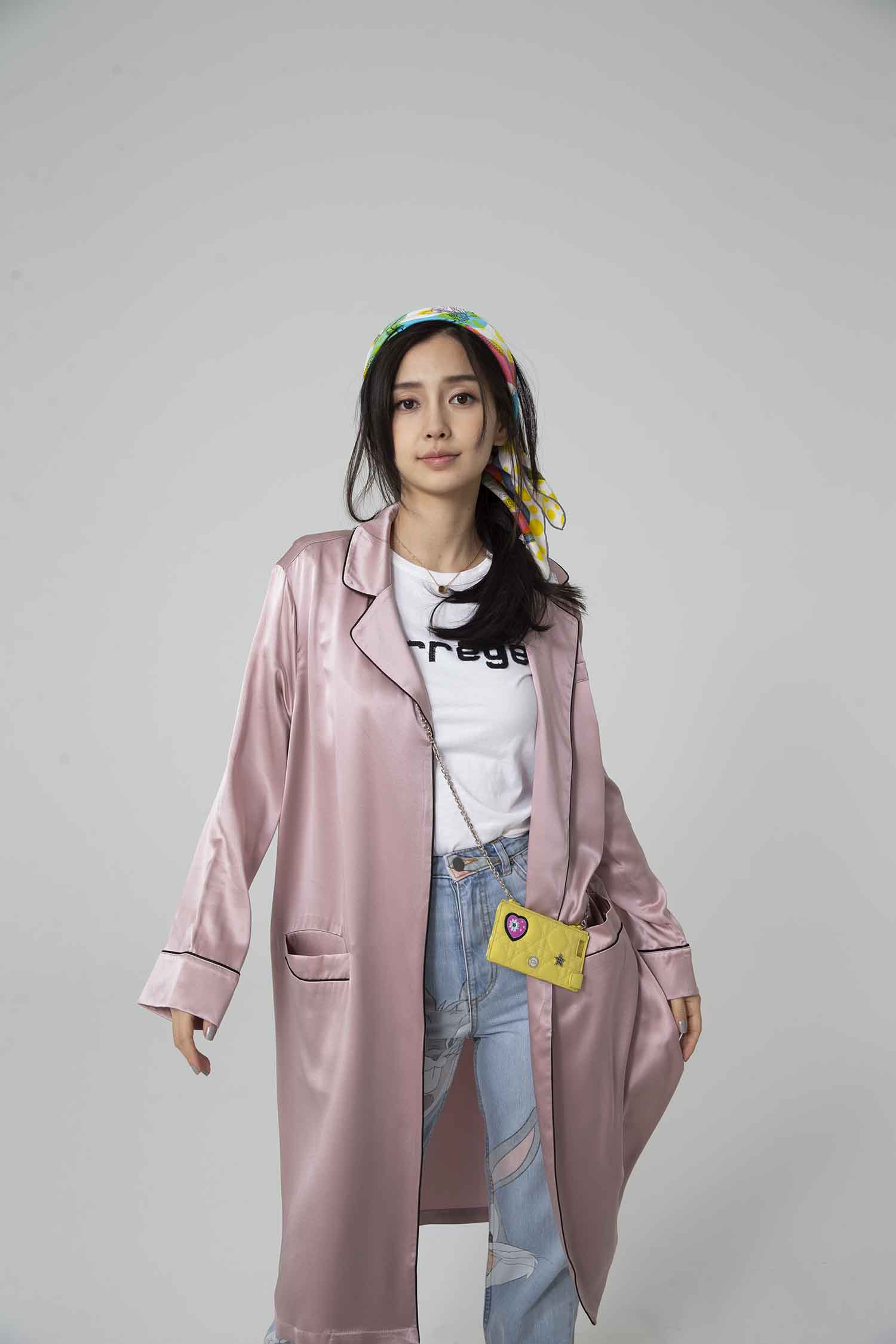 【CR2原图 33张/744M】杨颖 粉色睡衣