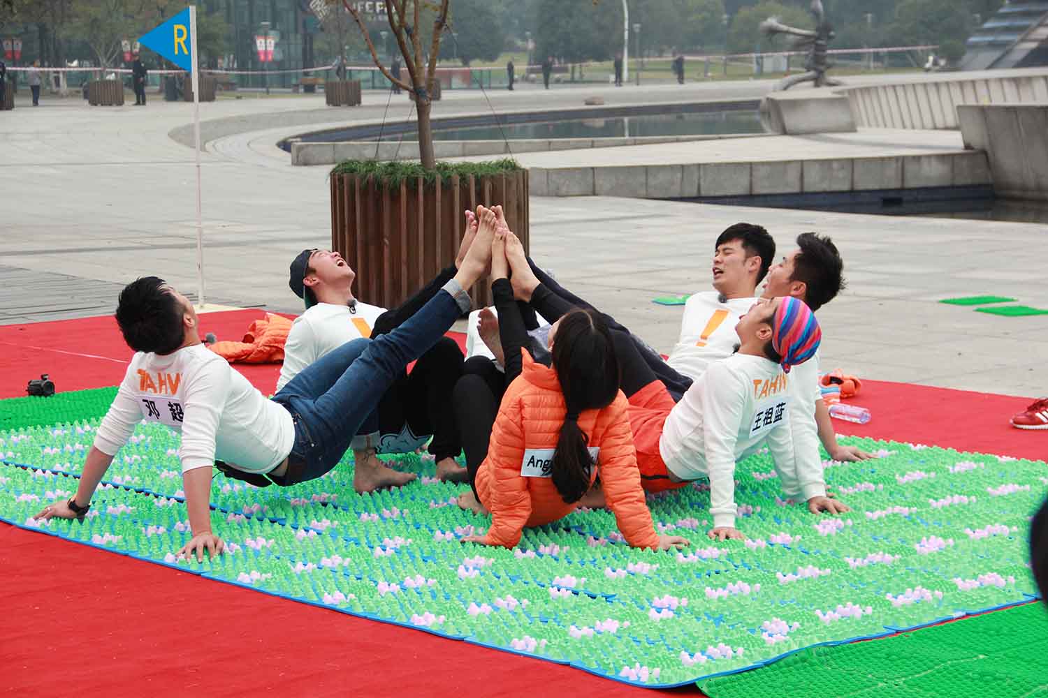 【231张/1.23G】杨颖 跑男光脚节目现场