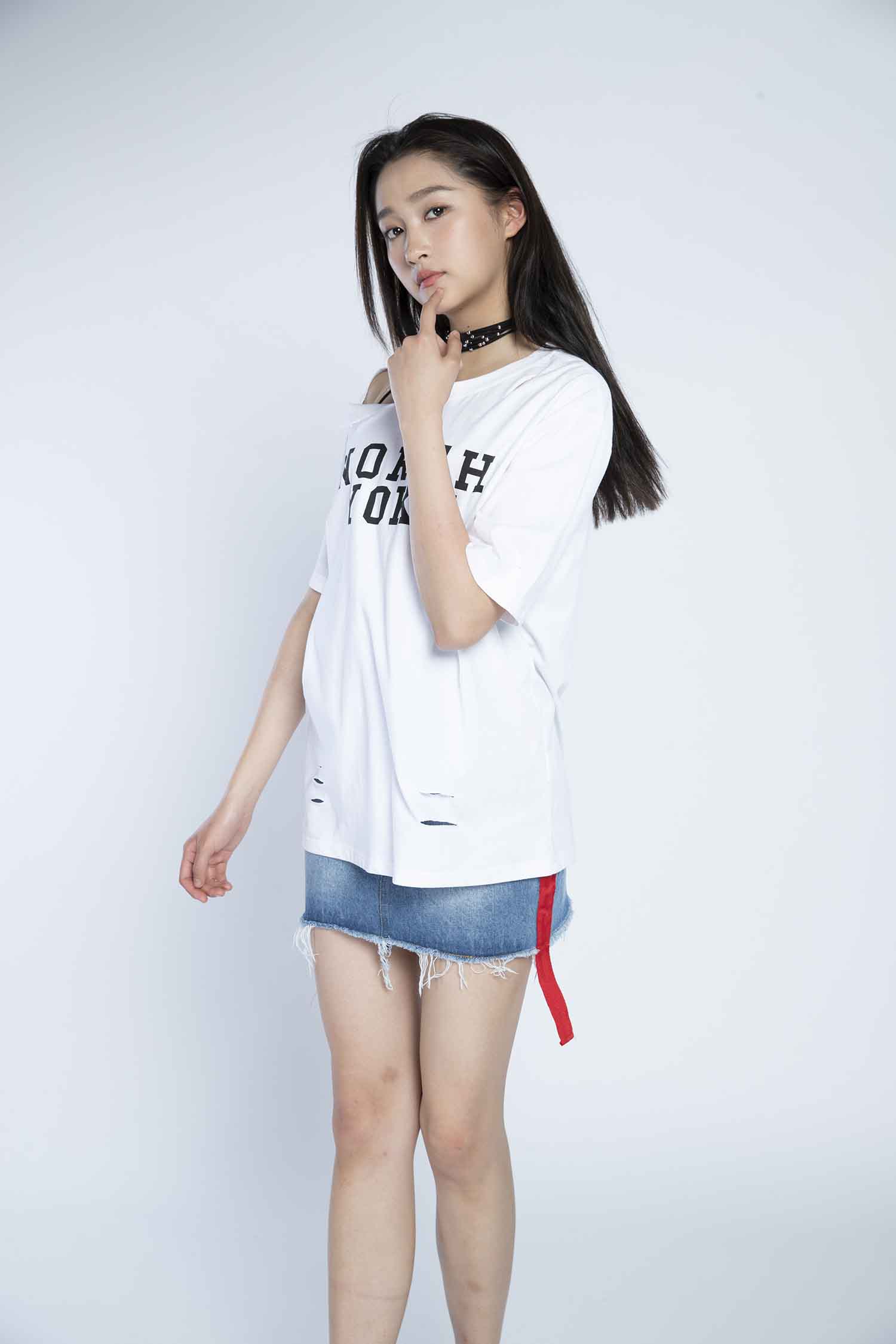 【CR2原图 43张/961M】关晓彤 牛仔短裙2