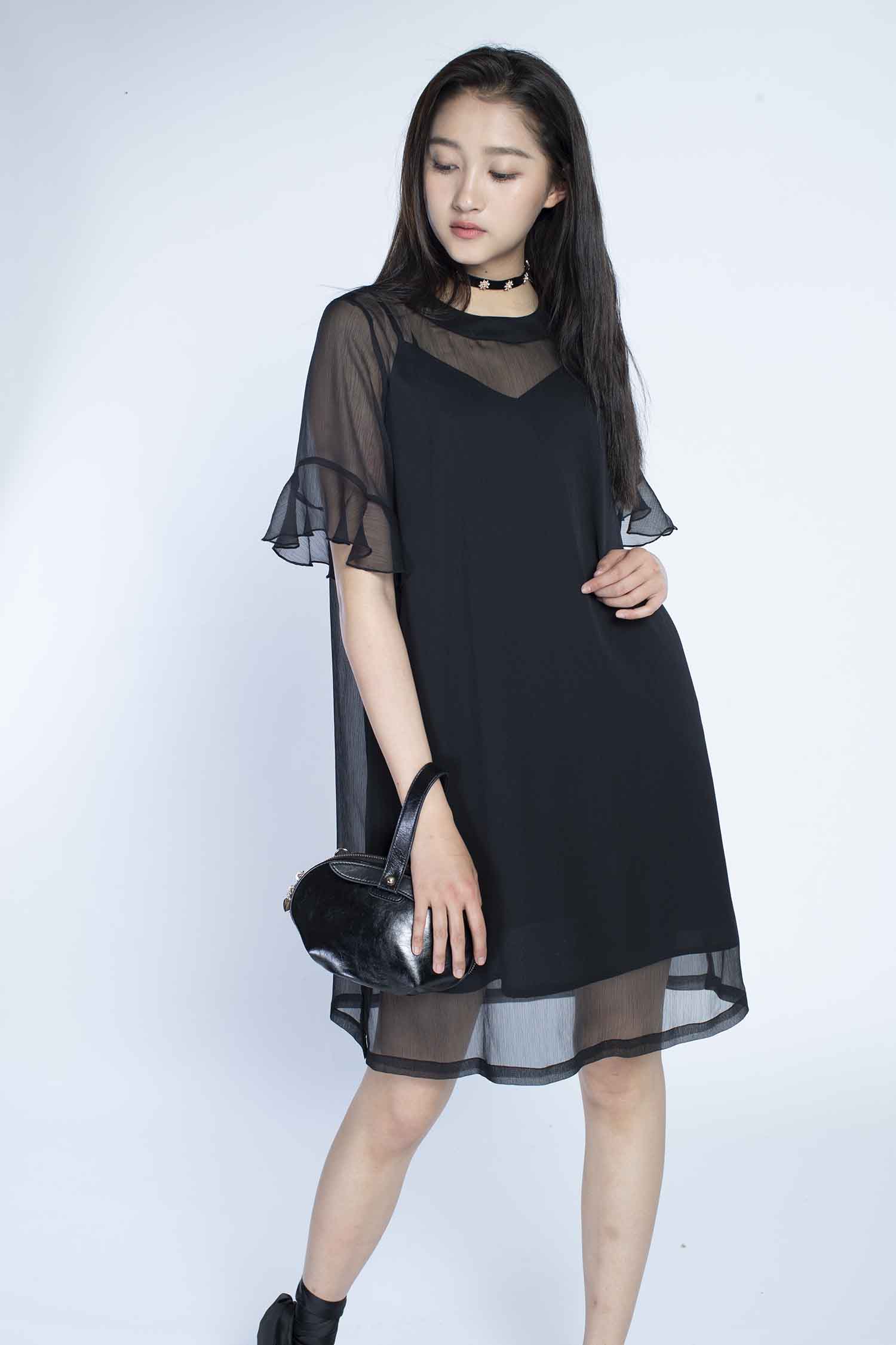 【CR2原图 28张/605m】关晓彤 粉色吊带裙