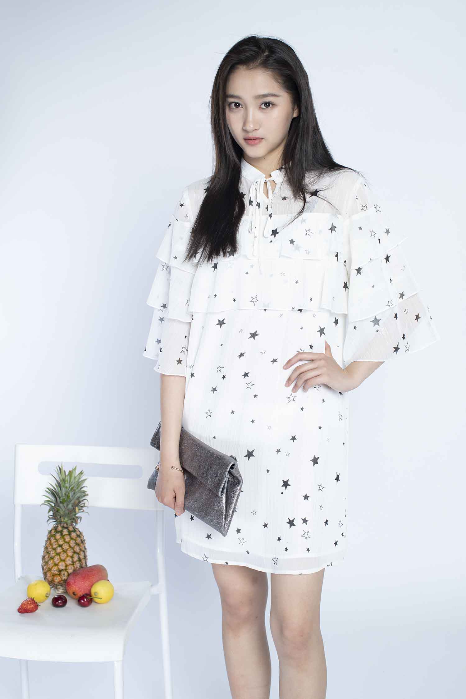 【CR2原图 38张/884M】关晓彤 白色连衣裙2