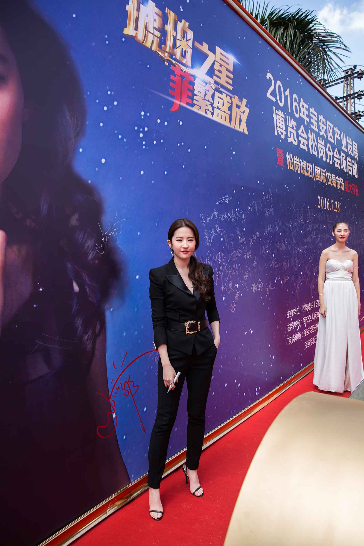 【176张/1.16G】刘亦菲代言发布会现场照[百度网盘下载]