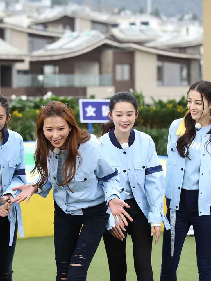 【572张/885M】迪丽热巴 跑男户外拍摄现场