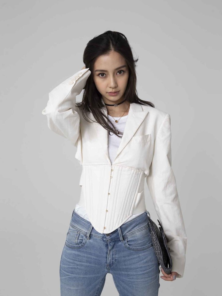 【CR2原图 18张/408M】杨颖 束腰西装