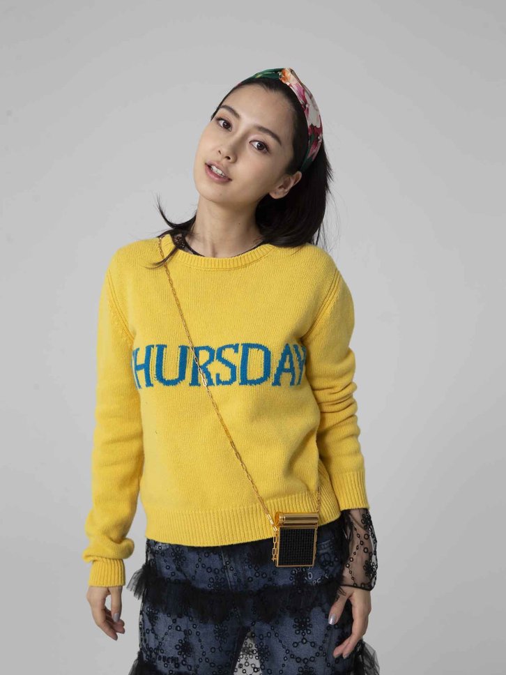 【CR2原图 33张/749M】杨颖 黄色毛衣