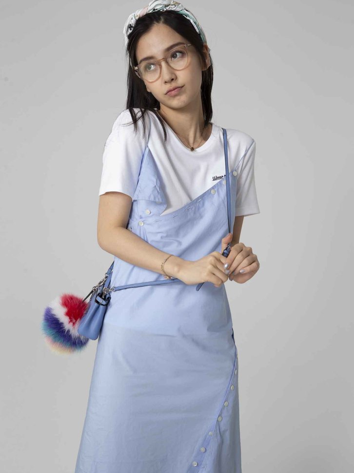 【CR2原图 33张/730M】杨颖 蓝色连衣裙