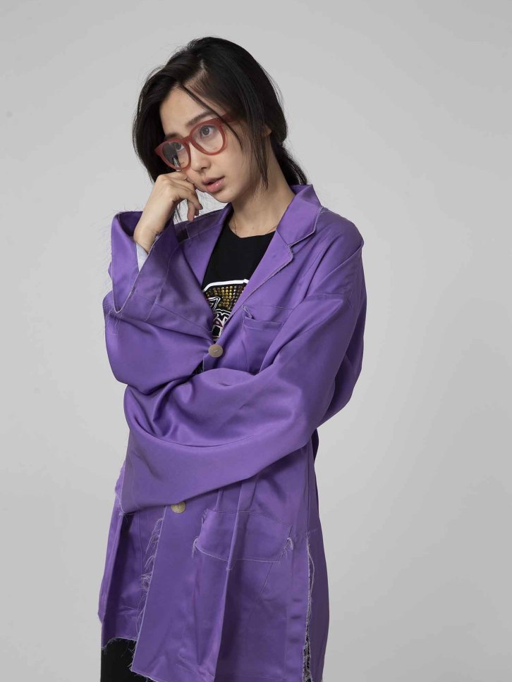 【CR2原图 29张/631M】杨颖 紫色外套