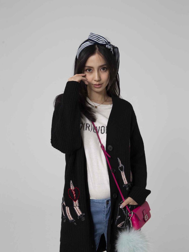【CR2原图 35张/764M】杨颖 黑色毛衣