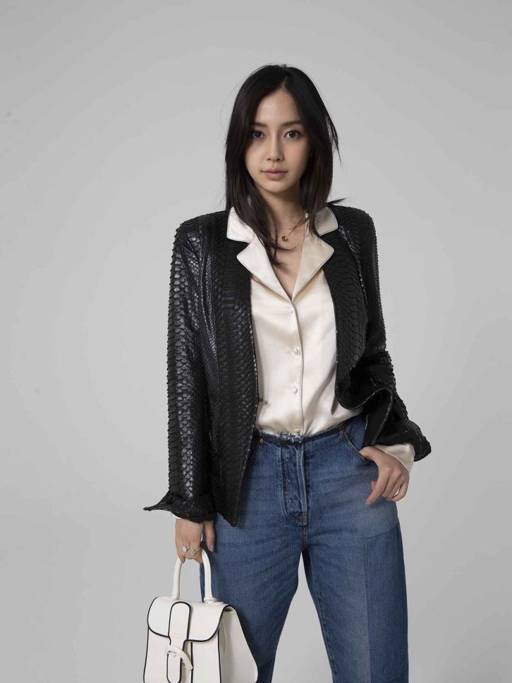 【CR2原图 28张/631M】杨颖 黑色皮衣